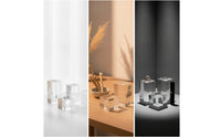 Display Block Clear Acrylic Block Transparent Display Cube for Jewelers, Photographers, Product Photography, Countertop