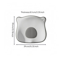 Pressure Relief Student Seat Cushion Supportive Contoured Seat Cushion Padded Home Goods Rounded Corners for Students, Sitting