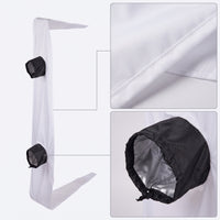 Window Sealing Curtain Double Protection Window Seal with Drawstring Air Exchange Barrier Portable for Apartment
