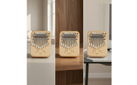 Portable 9-Note Kalimba Compact 9-Key Thumb Piano Beginner-Friendly Wooden Kalimba Easy to Play for Classroom