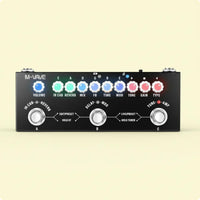 Preloaded Tones Guitar Effects Pedal Cabinet Simulations Multi Effects Pedal Reverb Music Gear Tuner for Stage