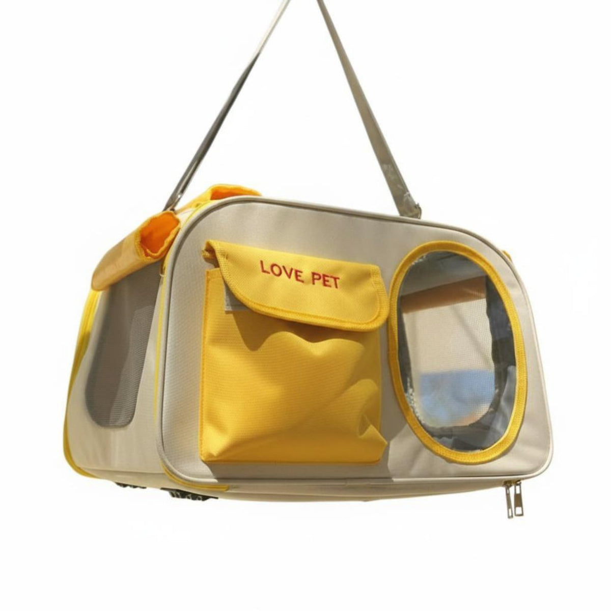 Lightweight Expandable Pet dorsalpack Breathable Design foldable Cat dorsalpack Large View viewing panel pet Transport Bag 3-method Carry for Small Dog Owners, Travelers, Travel, veterinarian Visits, strolling, outdoordoor