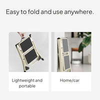 Folding Multi-Functional Step Ladder, Anti-Slip, Portable