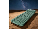 Air Mattress with Built-in Foot Pump Portable Camping Air Mattress Easy to Store Inflatable Sleeping Pad for Backpackers, Tent, Backpacking