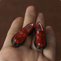 Doll Loafer Realistic Design Pull-on Doll Shoe Material Miniature Footwear for OB22 Dolls