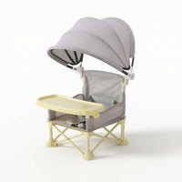 High Chair with Tray Detachable Infant Feeding Seat Removable Furniture for Dining Room