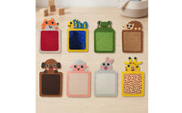 8 Pieces Colorful Felt Sensory Pad Mixed Colors Sensory Pad with Sequins for Playroom