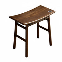 Chinese design Saddle Seat Stool Multi-Purpose Tea Bench space-saving Size Household Furniture High Weight Capacity for Adults, Homeowners, Living Room, Entryway, Bedroom, Kitchen