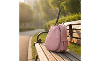 Rectangular Tennis Backpack with Shoe Compartment Multi-Pocket Tennis Bag with Shoe Compartment Sturdy Racket Backpack Compact for Students