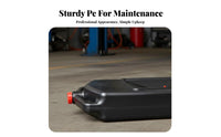 8L Oil Drain Effortless Pan Pouring Low Profile Oil Drain Pan Spill-Resistant Lip Vehicle Maintenance Tool for Auto Specialist S, Car Owners, Workshop