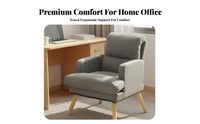 Ergonomic Design Adjustable Lazy Sofa Chair Removable and Washable Cover Single Sofa Chair Skin-Friendly Material Single Person Recliner Solid Wood Legs for Students, Young Adults, Dormitory, Dorm Room, Bedroom, Small Areas