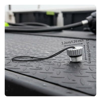 Scuba Tank Valve Dust Cap Dustproof Aluminum Valve Dust Cover Anodized Finish Diving Cylinder Thread Cap for Technical Divers