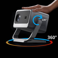 Smart Display Device with Gimbal Stand Portable Android Display Device for Students, Bedroom