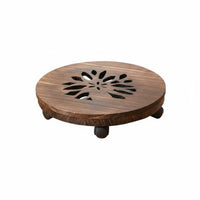 360 Degree Swivel Wheels Plant Roller Base Easy to Move Rolling Plant Stand Heavy Duty for Balcony, Living Room