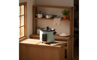 Highly Realistic 1:12 Scale Rice Cooker Exquisite Details Dollhouse Rice Cooker Authentic Design Dollhouse Kitchen Model Versatile Decoration for Collectors, Kids, Playhouse