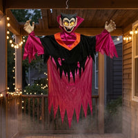Electric Hanging Undead Ghost Black and Pink