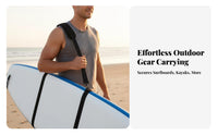 Paddleboard Carrying Strap Streamlined & Portable Paddle Board Carry Strap Kayak Transport Carrier Sturdy Duty Kayak Carrier