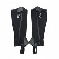 Synthetic Leather Half Leg Guards Horse Riding Leg Guards Tear-Resistant Sports Guarding Equipment for People