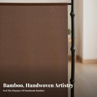 Serene design & aesthetic Single-Panel Floor Screen Provides Privacy Freestanding Single Panel Portable Room Divider Vintage look for homeowners, Apartment Dwellers, Interior Designers, Entryway, Bedroom, Restaurant, Hospital
