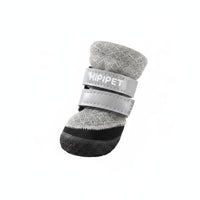4 Pieces Rubber Sole Dog Boots Soft Pet Accessory for Rainy Days, Small Dogs