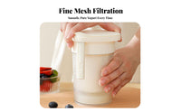 Yogurt Strainer Press Fridge Yogurt Press Strainer Versatile Whey Separator for Health Enthusiasts, Home Cooks