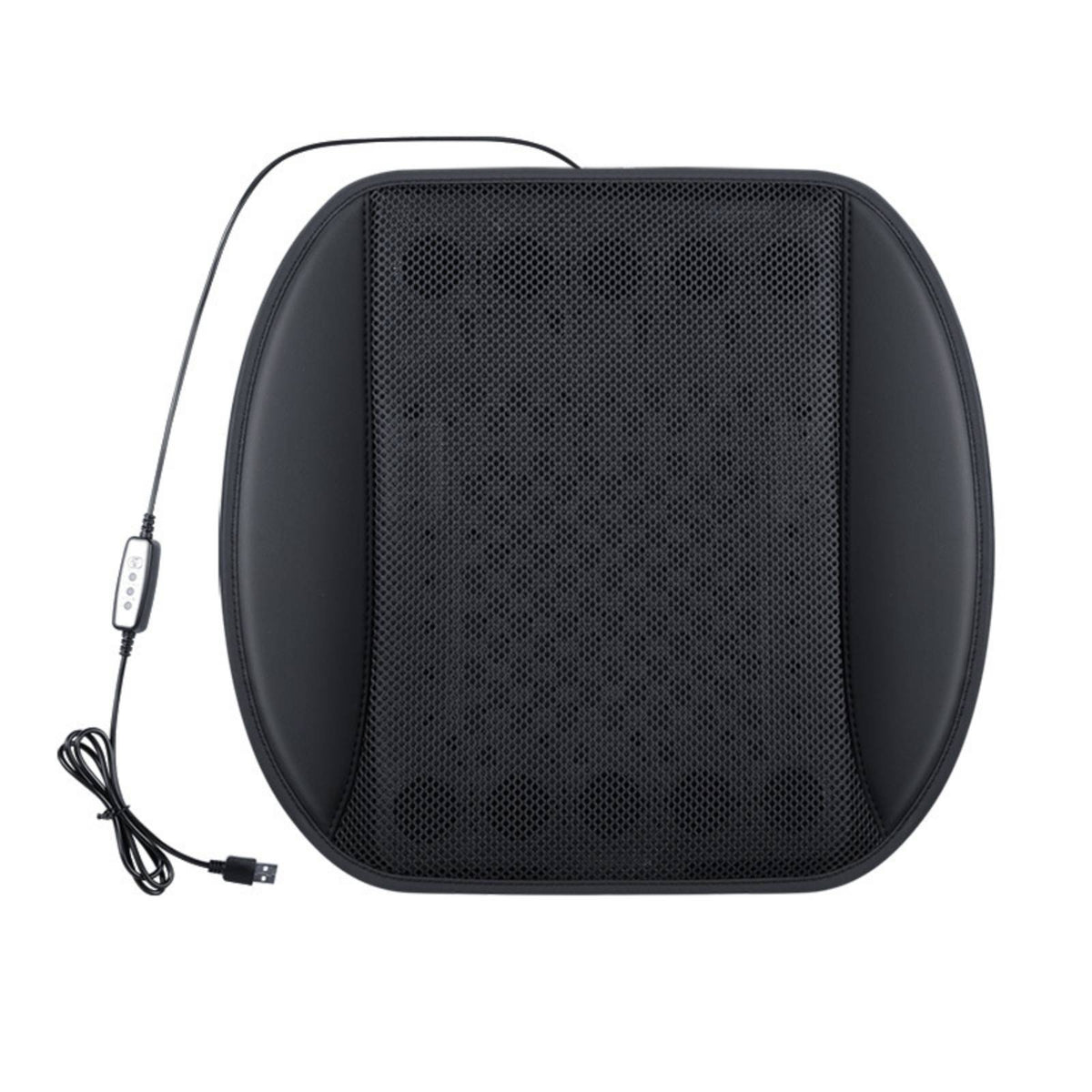 USB Cooling Seat Cushion 5 Fan Car Accessory Padded Side Bolsters