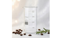 2 Pieces Pouring Lip Borosilicate Glass Beaker Write-on Label Area Graduated Glass Beaker Corrosive-Resistant Resistant Laboratory Glassware Set Clear Markings
