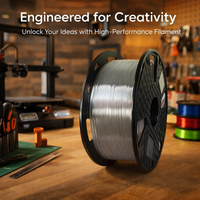 PETG 3D Printer Filament 1.75mm, High Strength Toughness Spool 1kg for Makers, Prototyping Pen Compatible Fused Deposition Modeling