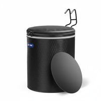 High Capacity Waterproof Bike Basket Multi-Use Folding Bike Basket Easy Installation for Cyclists, Adults, Commuting, Daily Errands, Outdoor