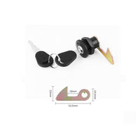 Trunk Lock with Keys Mechanical Simple Installation for Motorcyclists