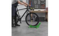 Bike Stand with Adjustable Cradle Slimline Cycle Parking Stand Cycle Parking Rack Stable Sturdy for Cyclists, Garage