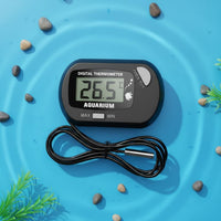 Tank Thermometer Pickup Suction Cup Mount Tank Temperature Pickup Thermometer Current Digital Screen Water Temperature