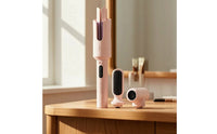 Multi-Styler with Detachable Head Adjustable Temperature Interchangeable Hair Styling Tool for Home, Travel