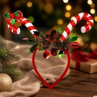 Christmas Candy Cane Headband for Holiday Parties and Performances