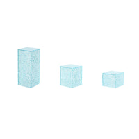 Dessert Display Pedestal Acrylic Buffet Table Elevators Textured Cake Display for Gatherings Planners, Weddings