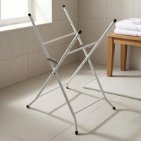 Pet Bath Tub Stand For Cats And Dogs Basin Stand Braced X-Shaped Leg Support Lightweight