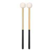 Mallets with Felt Heads Low-Register Timpani Mallets Soft Percussion Sticks for Percussionists, Drummers, Performance, Rehearsal