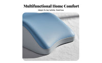 Prone Lying Pillow Breathable Material Triangle Foam Cushion Ergonomic Design Multi-Positional Body Pillow for Women, Gaming Lovers, Lounging, Reading