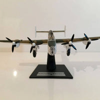 1:144 Scale Aviation Bomber Model Adult Collectible Cast Metal Plane Model with Display Stand Highly Detailed for Collectors, Shelf, Desk, Office Desk