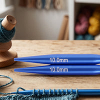 Aluminum Interchangeable Circular Knitting Detachable Circular Knitting Needle Set Organized Compact for Knitters, Home, Travel