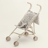 Doll Carriage with Canopy Foldable Doll Carriage Compact Toy Pram for Nursery