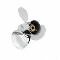 Outboards Boat Propeller Resistant Stainless Steel Propeller Polished for Boats