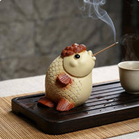 Aquatic Tea Pet Handmade Tea Pet Figurine Vivid Home Decor Decoration for Teahouse