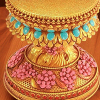 Tibetan Altar Stand Resin Buddha Shrine Strong Load-Bearing for Buddhists