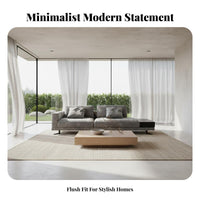 Light Luxury L-Shaped Fabric Sofa Minimalist aesthetic L-Shaped Chaise Lounge Wabi-Sabi Aesthetic Sectional Deep Seat for Apartment Dwellers, Homeowners, Pet Owners, Office, Bedroom