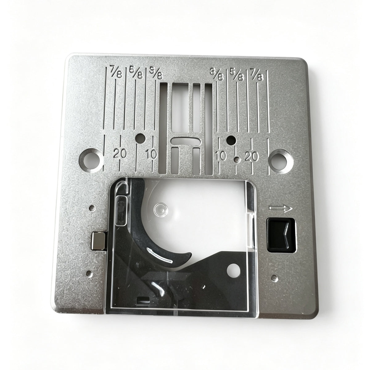 Multi-function Household Sewing Machine Needle Plate with Plastic Guard, Model H2A0033004