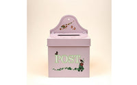 Decorative Mailbox with Keyed Lock Lockable Mailbox with Lock Compact Post Box Slim for Entryway