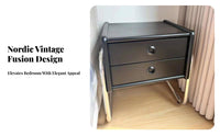 Nordic Design Cylindrical Storage Cabinet Modern aesthetic Nightstand Minimalist Aesthetic Bedside Table space-efficient Size for Apartment Dwellers, Young Adults, Small Spaces, Living Room, Home Office, Entryway