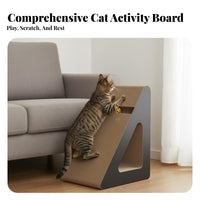 Wear-Resistant Vertical Cat Scratching Board Protects Furniture Vertical Cat Scratching Post Less Shedding for Cats, Indoors, Home, Bedroom