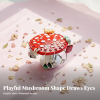 Toadstool Earring Holder Decorative Toadstool Jewelry Stand Whimsical Design